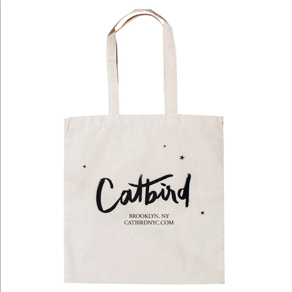 Unused Catbird tote bag